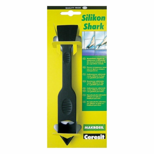 Silikonová škrabka Makroflex Silicon Shark, 3,5 cm