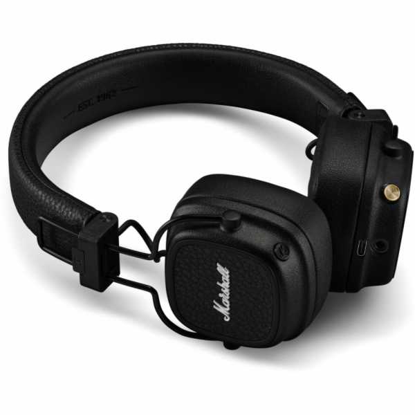 Marshall Major V Bluetooth sluchátka, velká, černá