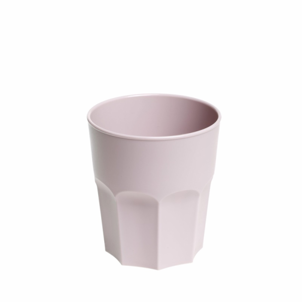 V plastovém skle Okko 003301674, 380 ml, růžová