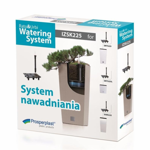 Zavlažovací sada Prosperplast IZSK225, černá, 21 cm