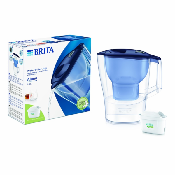 Nádoba na vodní filtr Brita ALUNA, 2,4 l, modrá