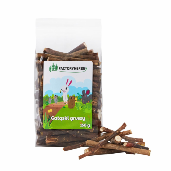 FACTORYHERBS Pear branches - lahůdka pro hlodavce a králí...