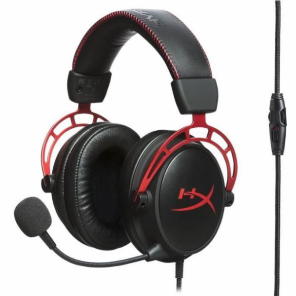 Kingston Alpha Pro, černo/červená Herní sluchátka