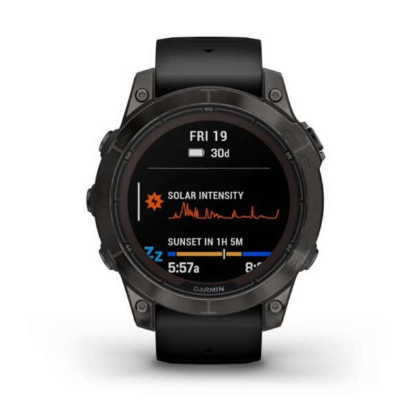 Chytré hodinky Garmin Fenix 7 Pro Sapphire Solar, černé
