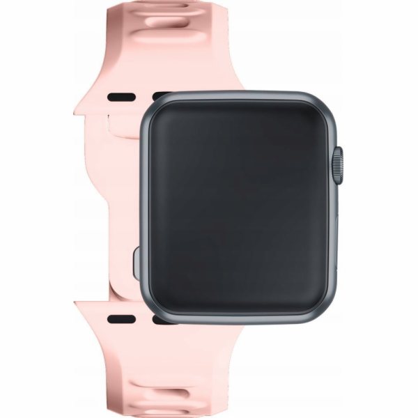 3mk Silicone Watch Strap pro Apple 42/44/45/49 mm Powder ...