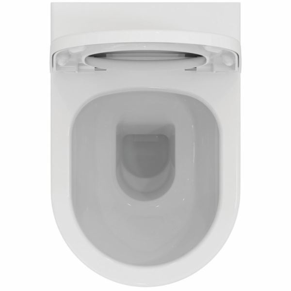 Záchod, nástěnný Ideal Standard Ellisse, s víkem, 365x545 mm