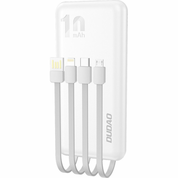 Powerbanka Dudao K6 Pro 10000mAh bílá