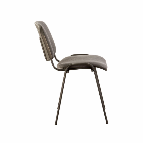 Návštěvnická židle ISO BLACK (SENC) C-38, šedá