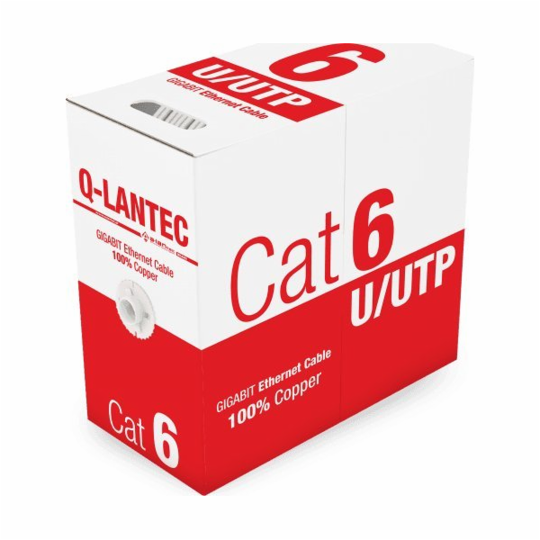 Alantec KIU6PVC305Q síťový kabel Světle šedá 305 m Cat6 U...
