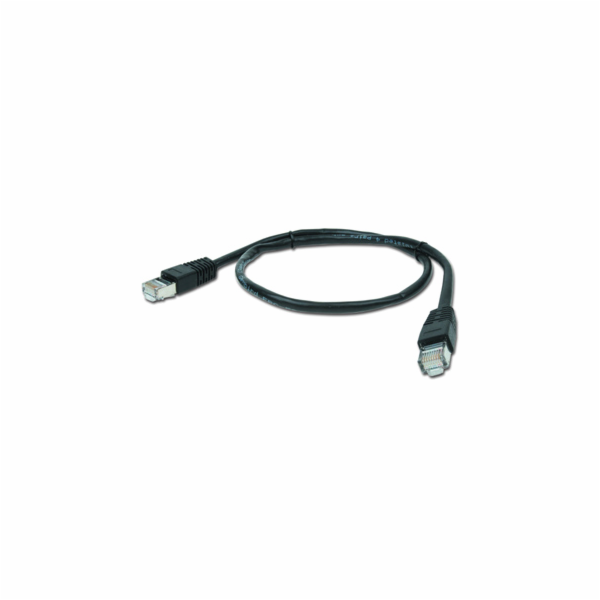 GEMBIRD kabel patchcord CAT6 stíněný FTP 0,5m, černý