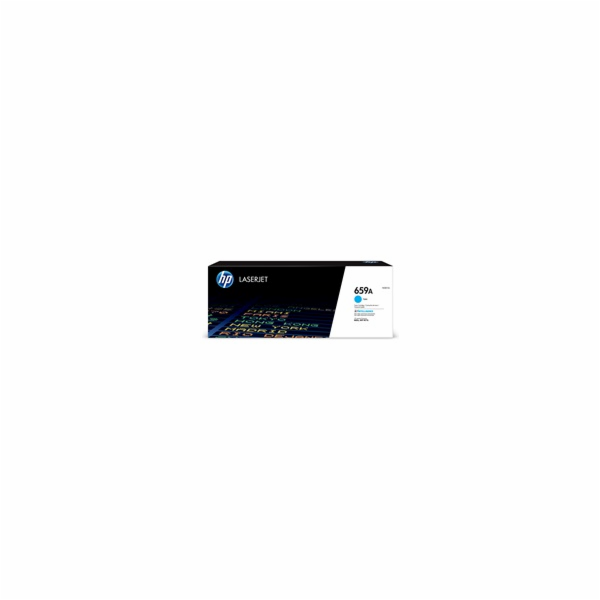HP 659A Cyan Original LaserJet Toner Cartridge (13,000 pa...