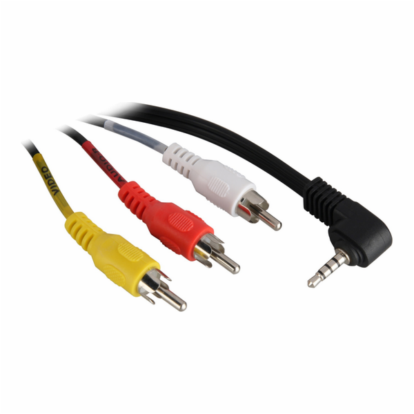 goobay A/V kabel 3,5mm jack -> 3x RCA