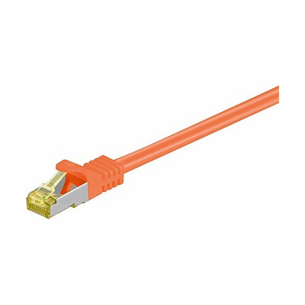 Patch kabel RJ-45 SFTP, s surovým kabelem Cat 7