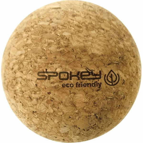 Masážní míč SPOKEY, hnědý, 6 cm