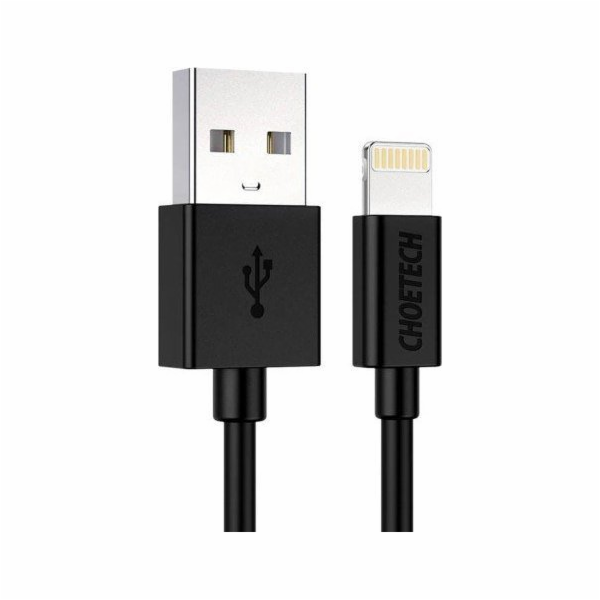 Kabel USB na Lightning Choetech IP0026,1,2 m (černý)