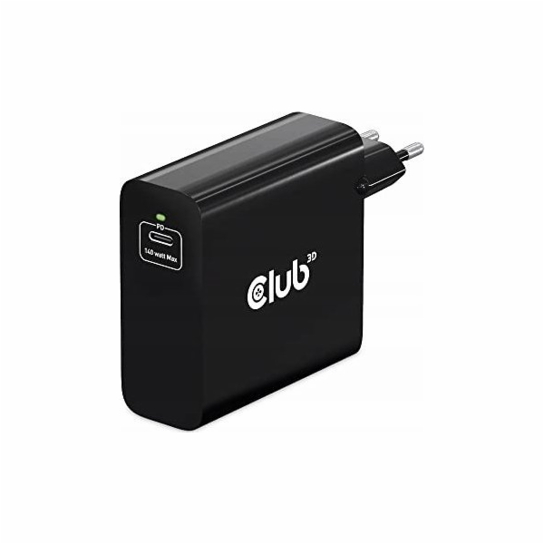 Club3D cestovní nabíječka USB-C 140W GaN Technologie, 1xU...