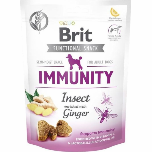 BRIT Care Dog Immunity&Insects - pamlsek pro psy - 150 g