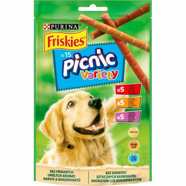 PURINA FRISKIES Pikniková odrůda 126g