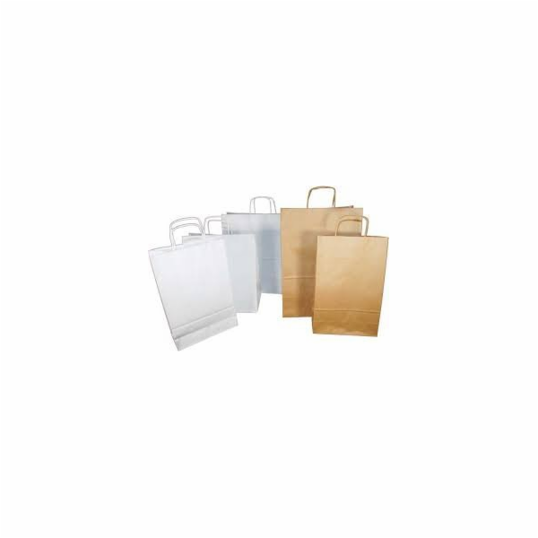 NC Envelopes PAPÍROVÝ SÁČEK 30,5 X 17 X 44,5 CM BÍLÝ