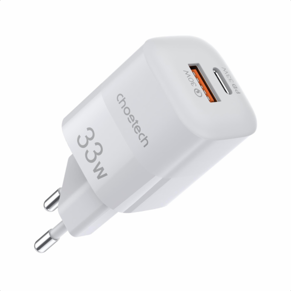 Nástěnná nabíječka Choetech, 33W, PD5006 A+C s dvěma port...