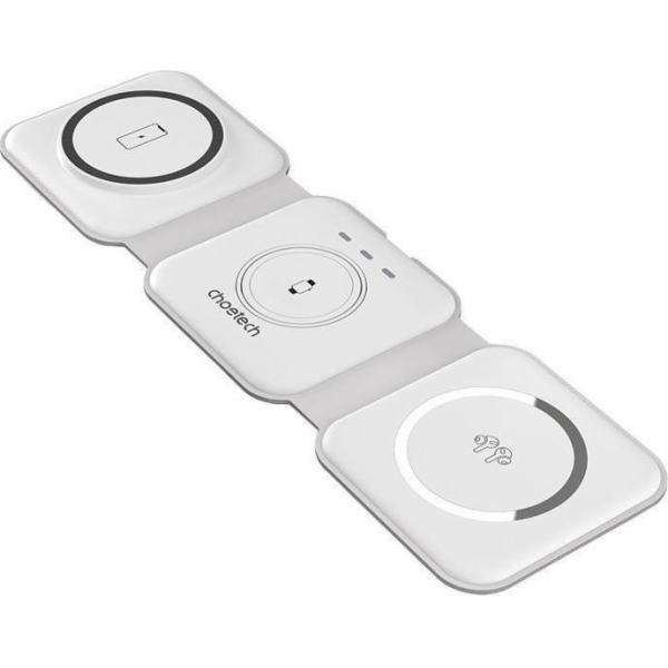 Magnetická bezdrátová nabíječka Choetech T588-F 3v1 15 W ...