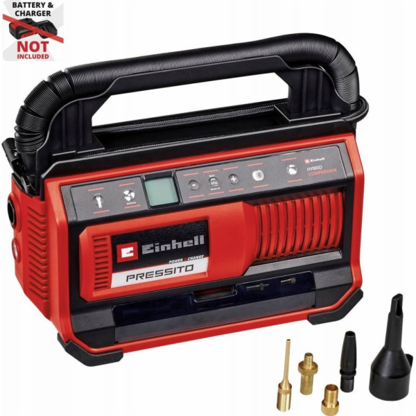 Hybridní kompresor Einhell PRESSITO 18/25 Hybrid, 18V / 220V