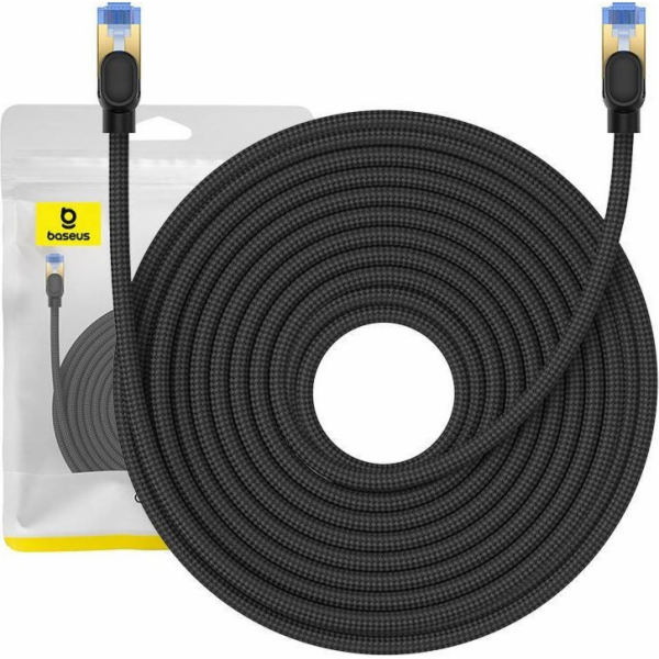 Opletený síťový kabel cat.7 Baseus Ethernet RJ45, 10Gbps,...
