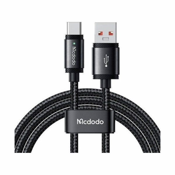 Kabel USB-A na USB-C Mcdodo CA-4730, 120W, 1,5 m (černý)