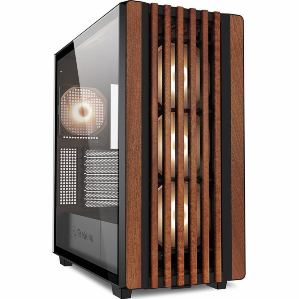 Sharkoon Rebel C70G RGB, pouzdro typu tower