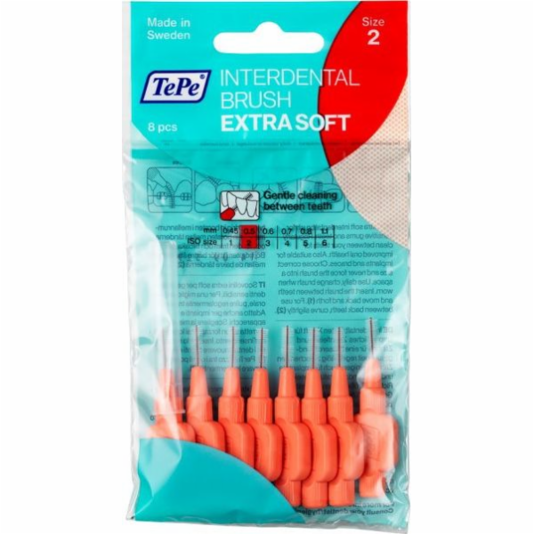 TePe mezizubní kartáčky Extra Soft 0,5mm 8ks
