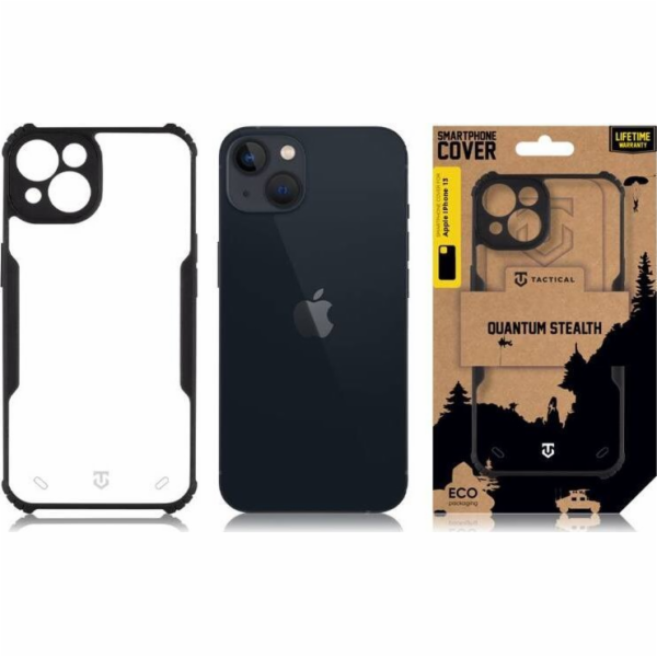 Tactical Quantum Stealth Kryt pro Apple iPhone 13 Clear/B...
