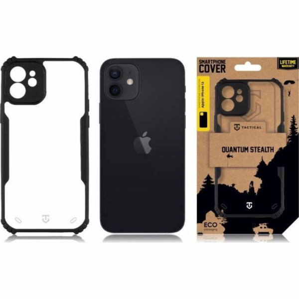 Tactical Quantum Stealth Kryt pro Apple iPhone 12 Clear/B...