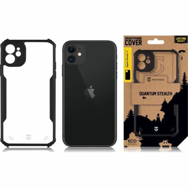 Tactical Quantum Stealth Kryt pro Apple iPhone 11 Clear/B...