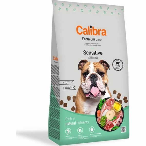 CALIBRA Dog Premium Sensitive jehněčí suché krmivo pro ps...