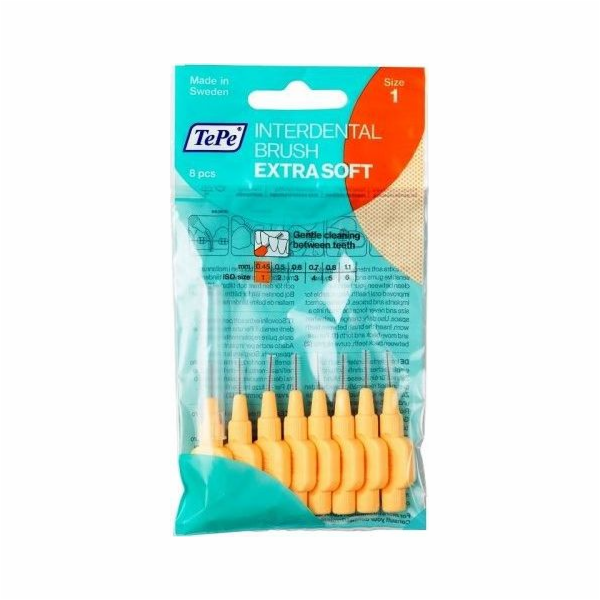 TePe mezizubní kartáčky Extra Soft 0,45mm 8ks