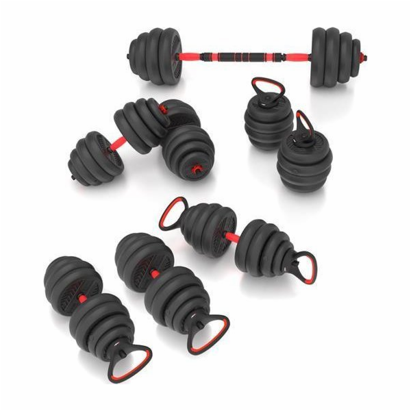 6V1 VÁHA SET HMS SGN140 (ČINKA A KETTLEBELL) 40KG