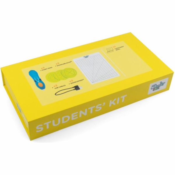3Doodler Start EDU Plast Modrá Azurová Zelená Šedá Oranžo...