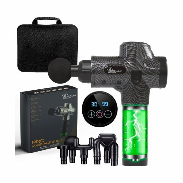 Extralink masážní pistole Pro | Masážní pistole | 3800 RP...