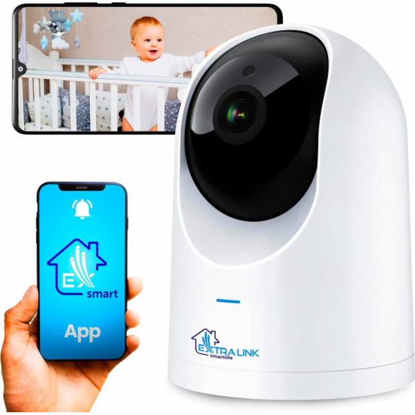 Extralink Smart Life HomeEye | IP kamera | PTZ Wi-Fi 2,5K...
