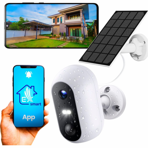 Smart Life SolarEye IP kamera Venkovní kamera se solárním...