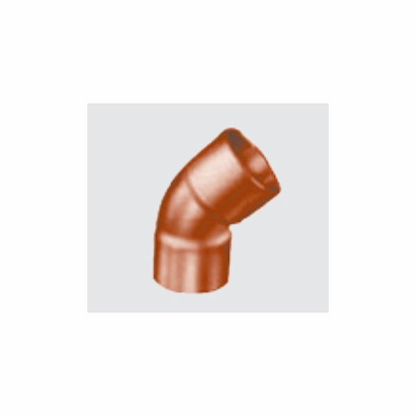 Měděné koleno NIBCO 5041022, 45° V/V, 22 mm
