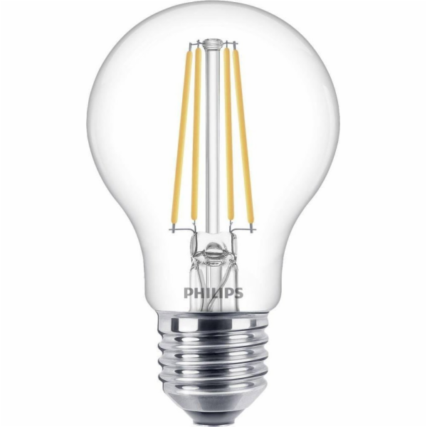 LED žárovka PHILIPS, A60, E27, 7 W, 806 lm, 2700 K