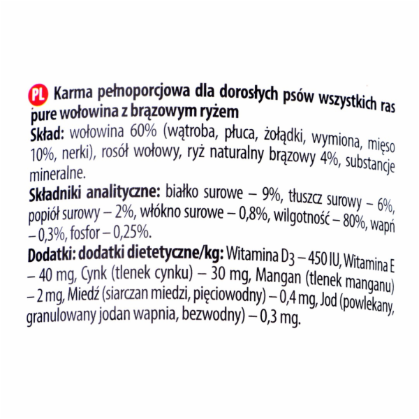 Dolina Noteci Premium Pure bohaté na hovězí maso s hnědou...