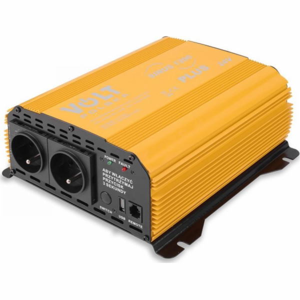 MĚNIČ VOLTŮ POLSKO SINUS PLUS 1200 24V / 230V 600/1200W