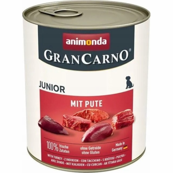 ANIMONDA Grancarno Junior Turkey - Mokré krmivo pro psy -...