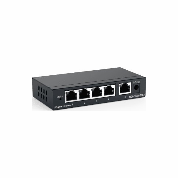 Ruijie Networks RG-ES105D - neřízený přepínač 5 portů 100...