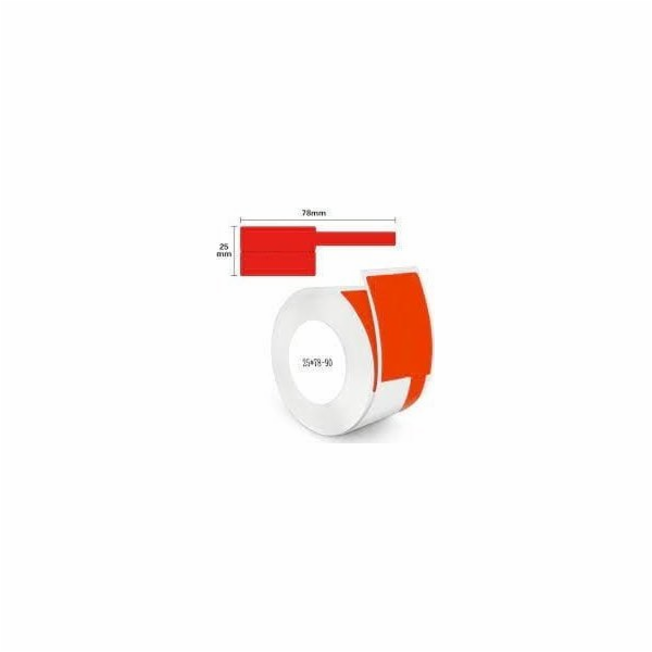Etykiety termiczne Niimbot R25*78-90Red