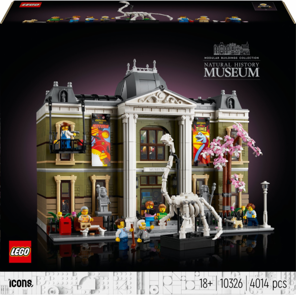 LEGO 10326 Icons Natural History Museum, stavebnice