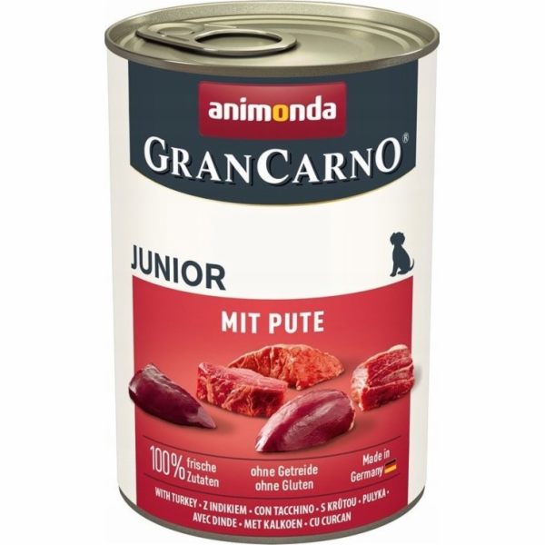 ANIMONDA GranCarno Junior s krůtou - mokré krmivo pro psy...