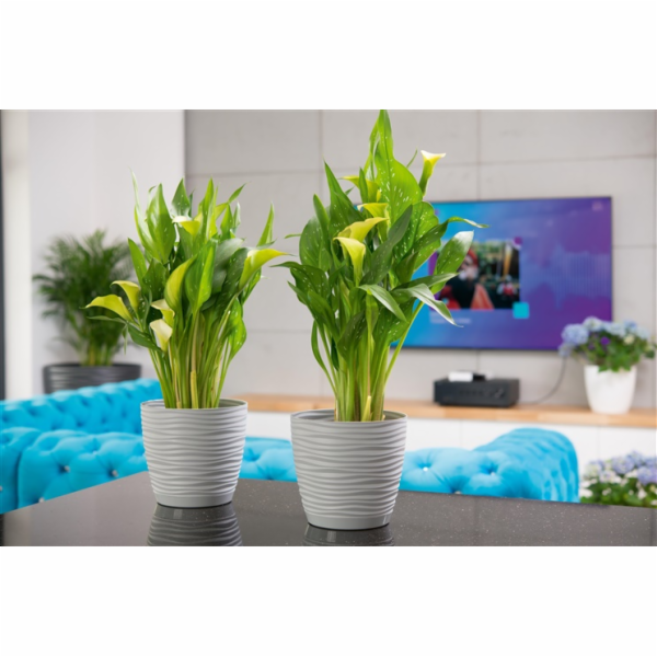 Hrnec Form Plast Sahara Petit, O 22,5 cm, šedý